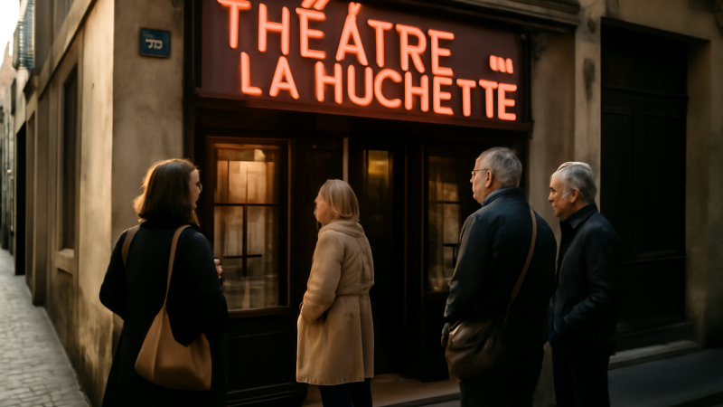 Théâtre de la Huchette à Paris : programme & billets