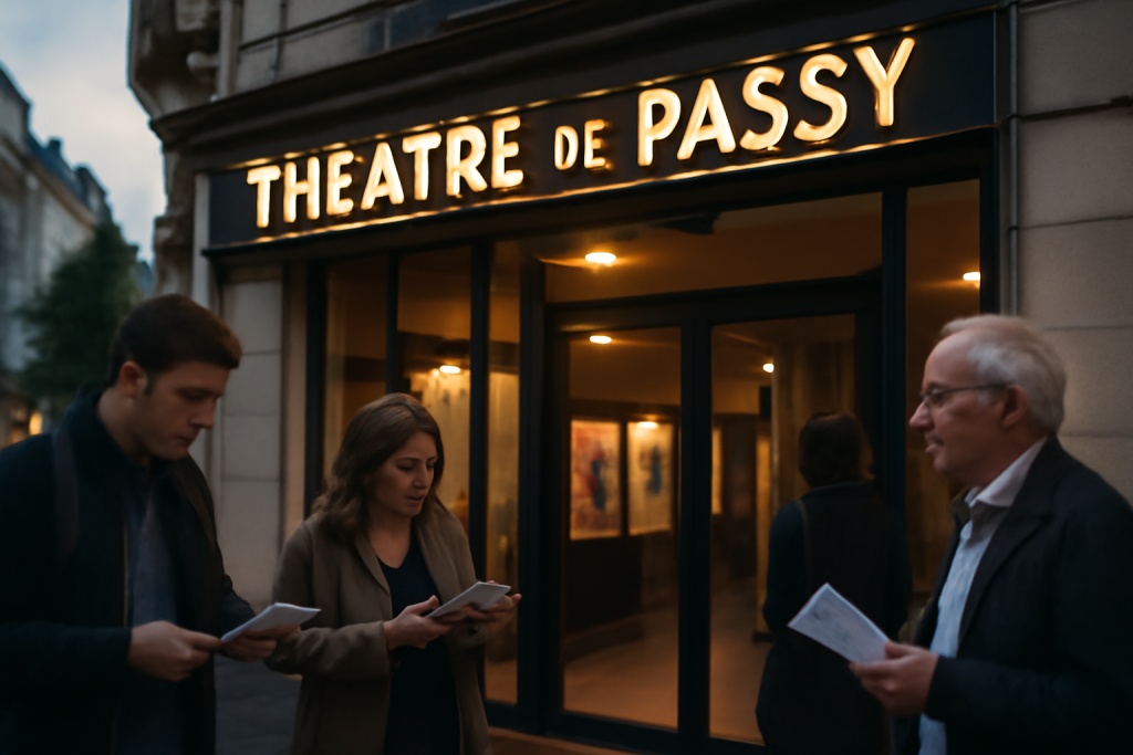 Théâtre de Passy : billetterie & programmation