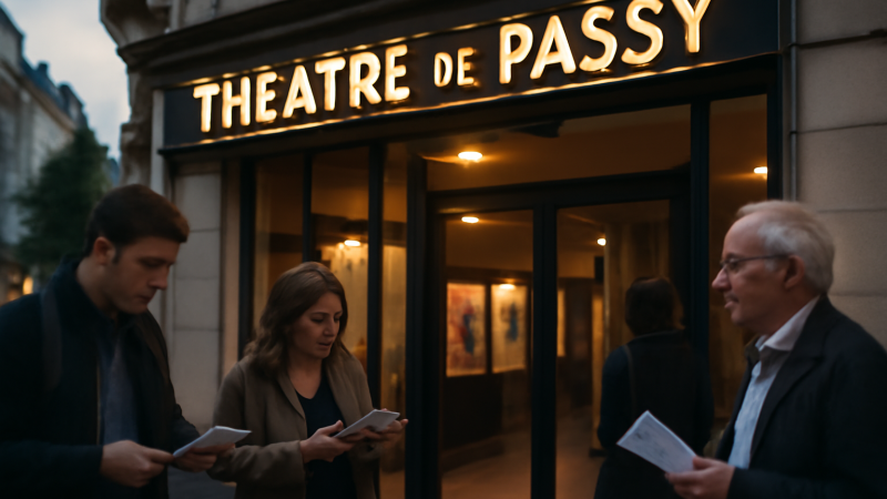 Théâtre de Passy : billetterie & programmation