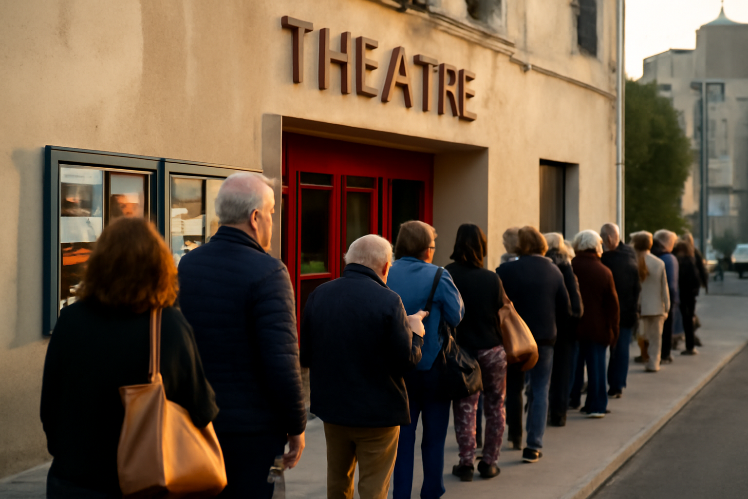 théâtre toursky Marseille : salle et public avant une représentation