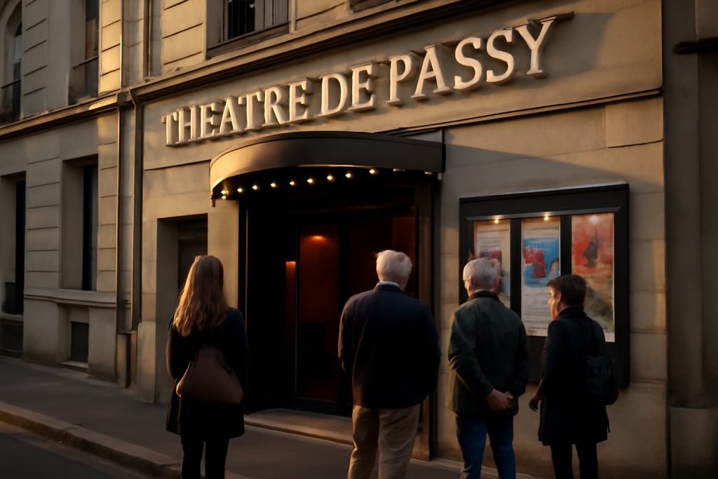 Théâtre de Passy : programme et réservation à Paris